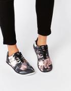 Blink Floral Print Runner Trainers - Floral Multi
