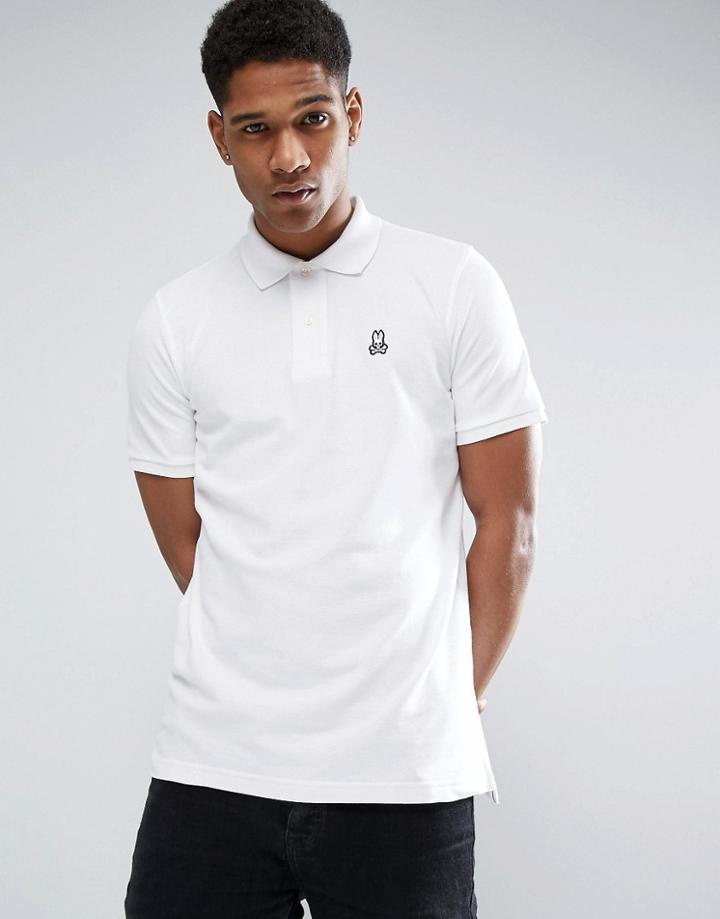 Psycho Bunny Polo Shirt In White - White