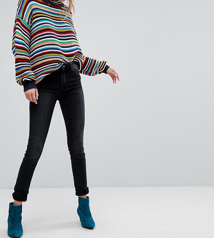 Monki Mocki Slim Mid Waist Jeans