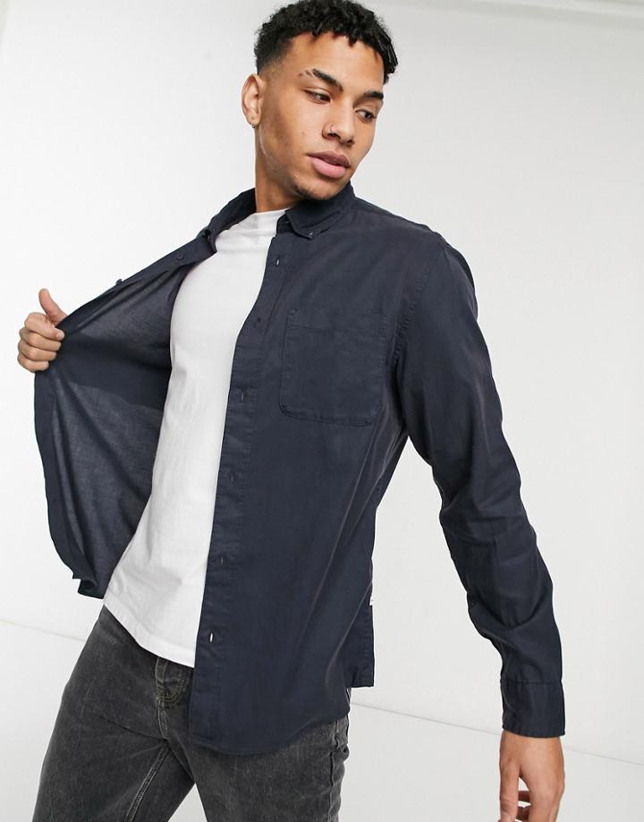 Selected Homme Shirt In Navy