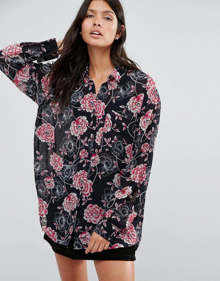 Pixie & Diamond Floral Shirt - Multi