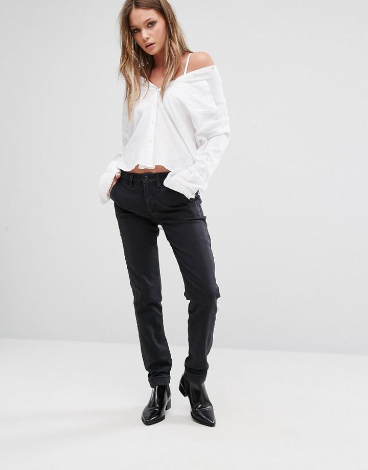 Lee Tuxedo Chino Pants - Black
