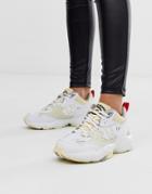 New Balance 608 White And Gray Chunky Sneakers - White