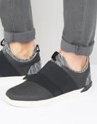 Call It Spring Ciliberti Elastic Strap Sneakers - Black