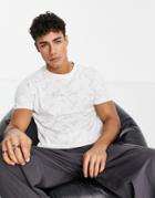Hollister T-shirt With Bandana Print In White