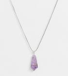 Ch By Calum Amethyst Crystal Of Protection Necklace - Purple