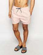 Selected Homme Classic Swim Shorts - Pink