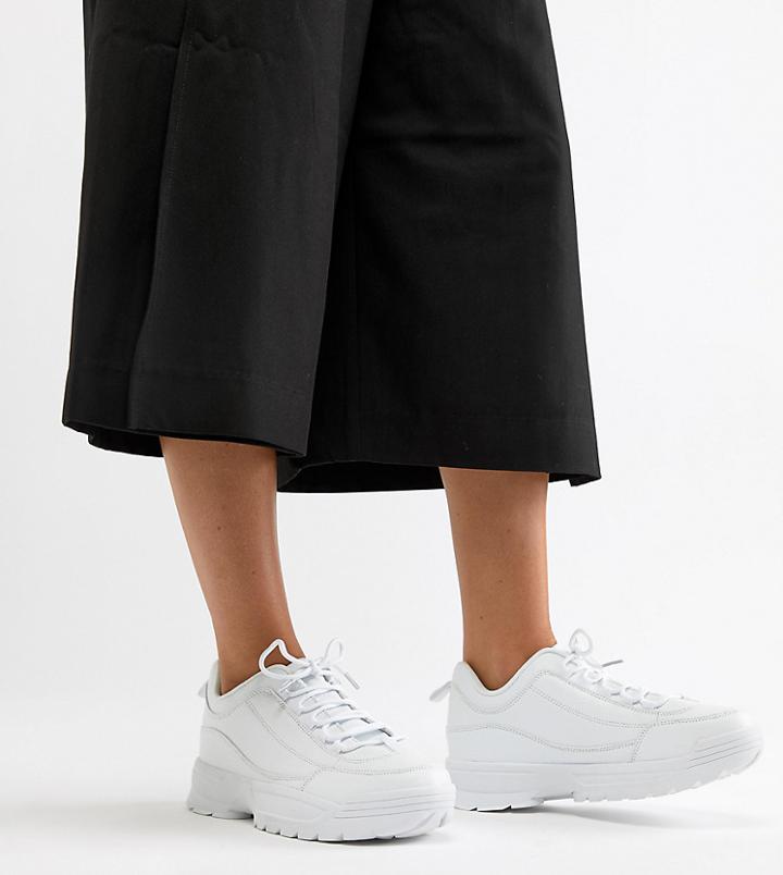 Truffle Collection Chunky Sneakers - White