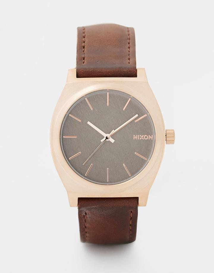 Nixon Time Teller Watch A045 - Brown