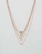 Aldo Drayn Layered Necklace - Gold