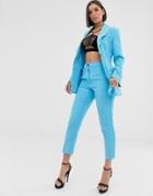 Asos Design Pop Slim Suit Pants - Blue