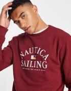 Nautica Archive Taranto Sweatshirt In Burgundy-red