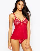 Pour Moi Forbidden Camisole - Cherry