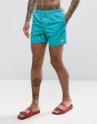 Bershka Swim Short In Blue - Blue
