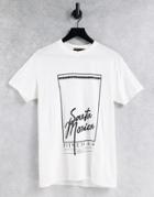I Saw It First Slogan T-shirt In White