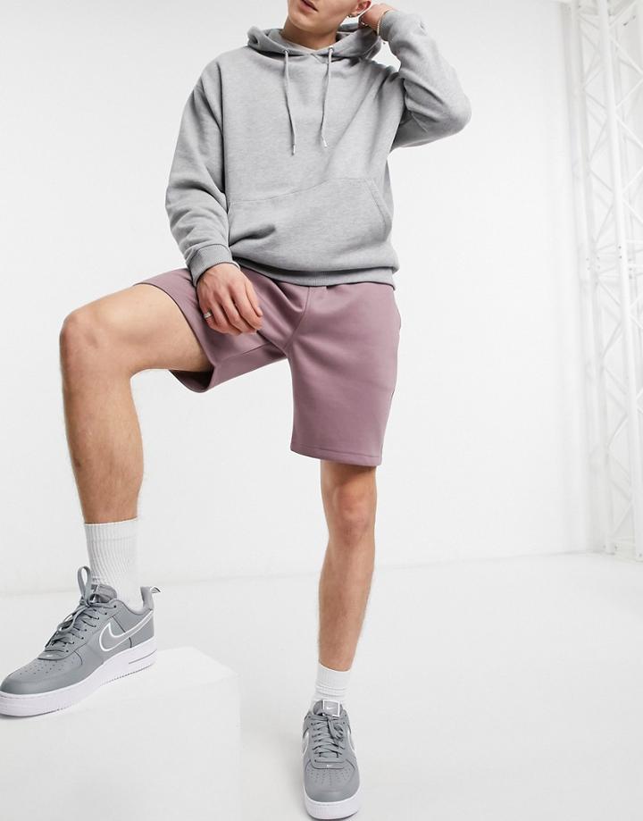 River Island Premium Jersey Shorts In Pink