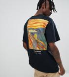 Reclaimed Vintage Inspired The Scream T-shirt In Black - Black