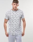Bellfield Printed Shapes T-shirt - Gray