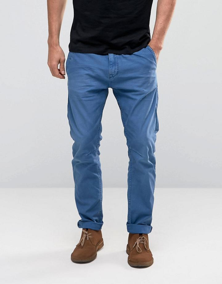 Scotch And Soda Slim Tapered Fit Jeans - Navy