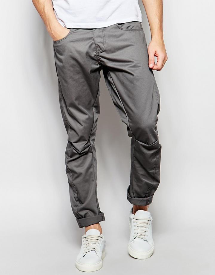 Jack & Jones Anti Fit Chinos - Gray