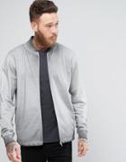 Brooklyn Supply Co Oil Dye Jersey Bomber - Gray