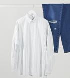 Collusion Long Sleeve Stripe Shirt-multi