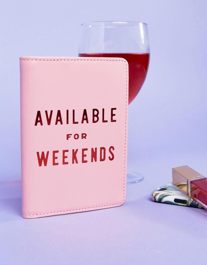 Ban. Do Available For Weekends Passport Holder - Multi