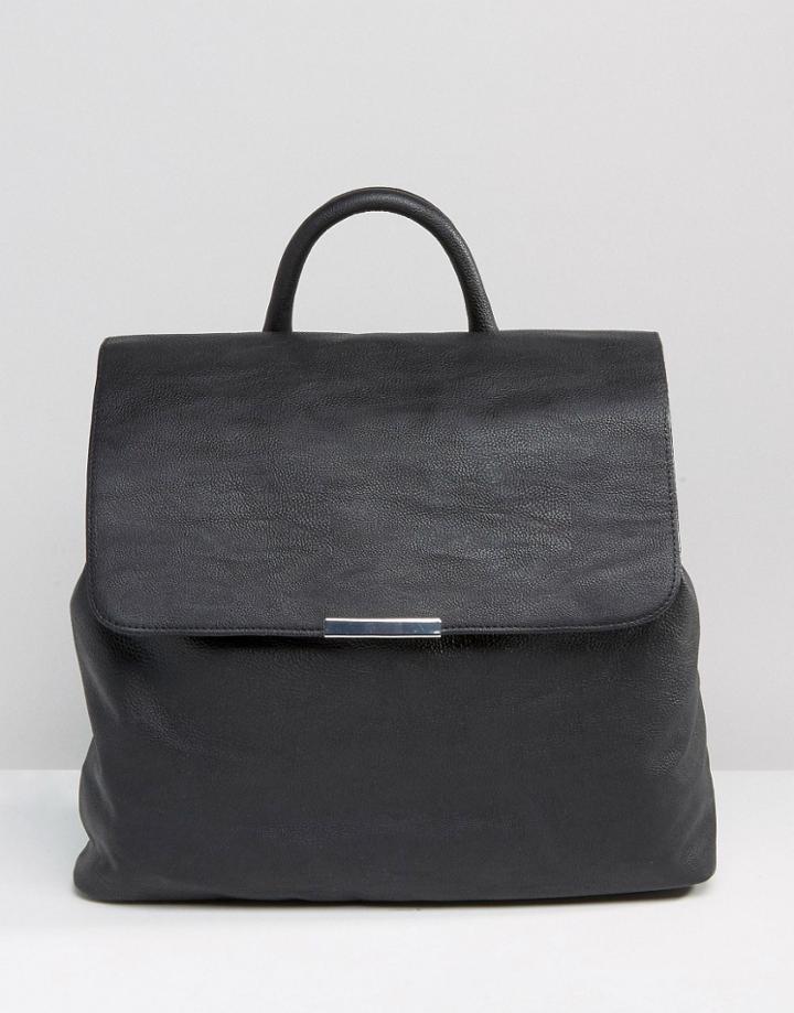 Monki Minimal Backpack - Black