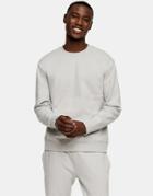 Topman Set Sweatshirt In Light Gray-grey