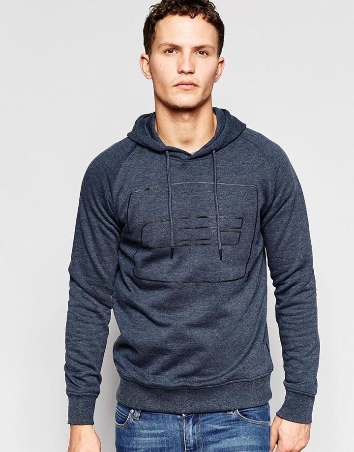 Jack & Jones Overhead Hoodie - Navy