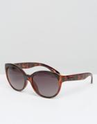Minkpink La Di Da Cat Eye Sunglasses - Brown