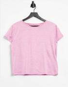 Under Armour Training Tech Vent T-shirt In Pink