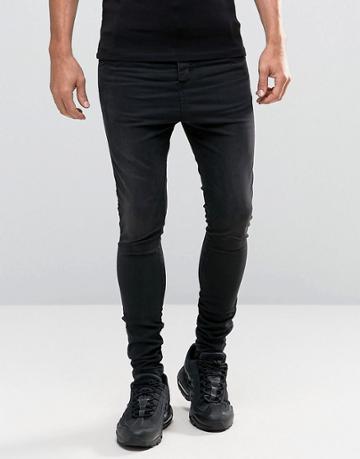 Illusive London Hareem Jeans - Black