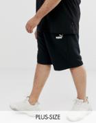 Puma Logo Shorts In Black
