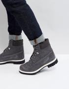 Timberland Classic 6 Inch Suede Boots - Gray