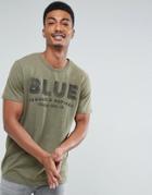 Jack & Jones Vintage Slim Fit T-shirt With Vintage Graphic - Green
