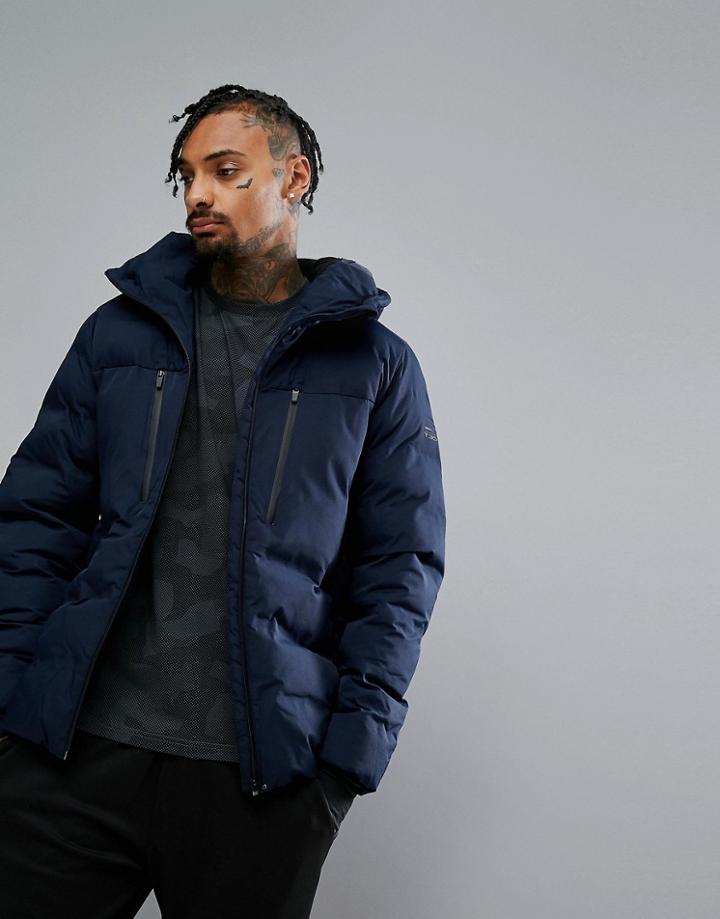 Jack & Jones Tech Padded Thinsulate Jacket - Navy