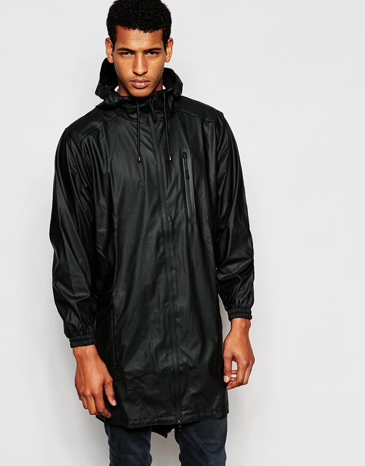 Rains Waterproof Parka - Black