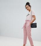 Miss Selfridge Papaerbag Pants-pink