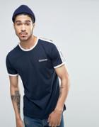 Lambretta Tappered Sleeve T-shirt - Navy