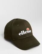 Ellesse Baseball Cap With Embroidered Logo - Green
