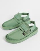 Reebok Beatnik Sandals In Khaki Green