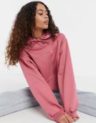 Adidas Originals 'cozy Comfort' Oversized Hoodie In Pink