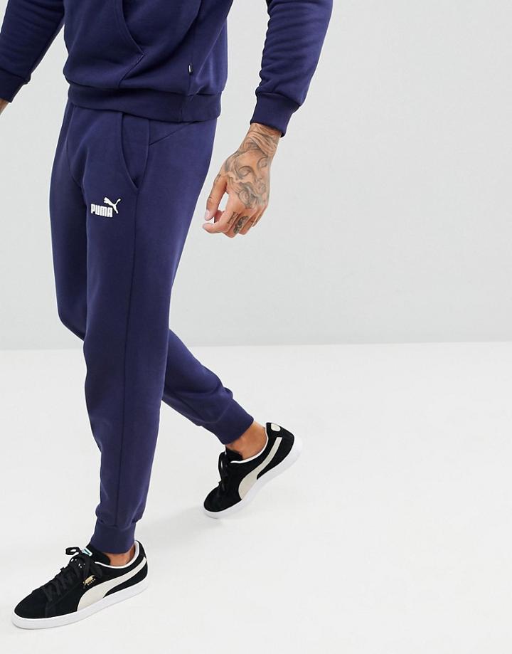 Puma Essential Skinny Joggers In Navy 85175306 - Navy