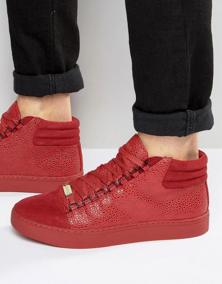 Glorious Gangsta Paris Hi-top Sneakers - Red