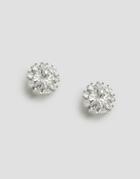 Krystal Swarovski Crystal Rosetta Earrings - Silver