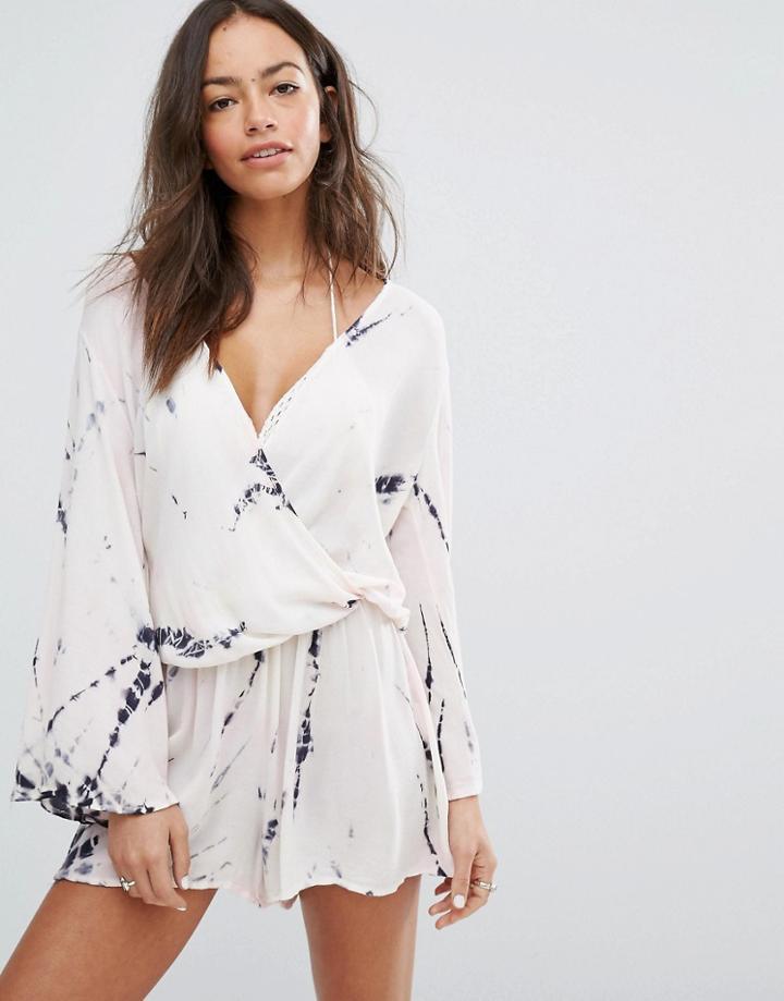 Surf Gypsy Tie Dye Romper - Multi
