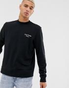 Cheap Monday Logo Sweater - Black
