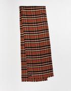 Devils Advocate Checked Scarf-multi
