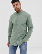 Jack & Jones Grandad Shirt - Green